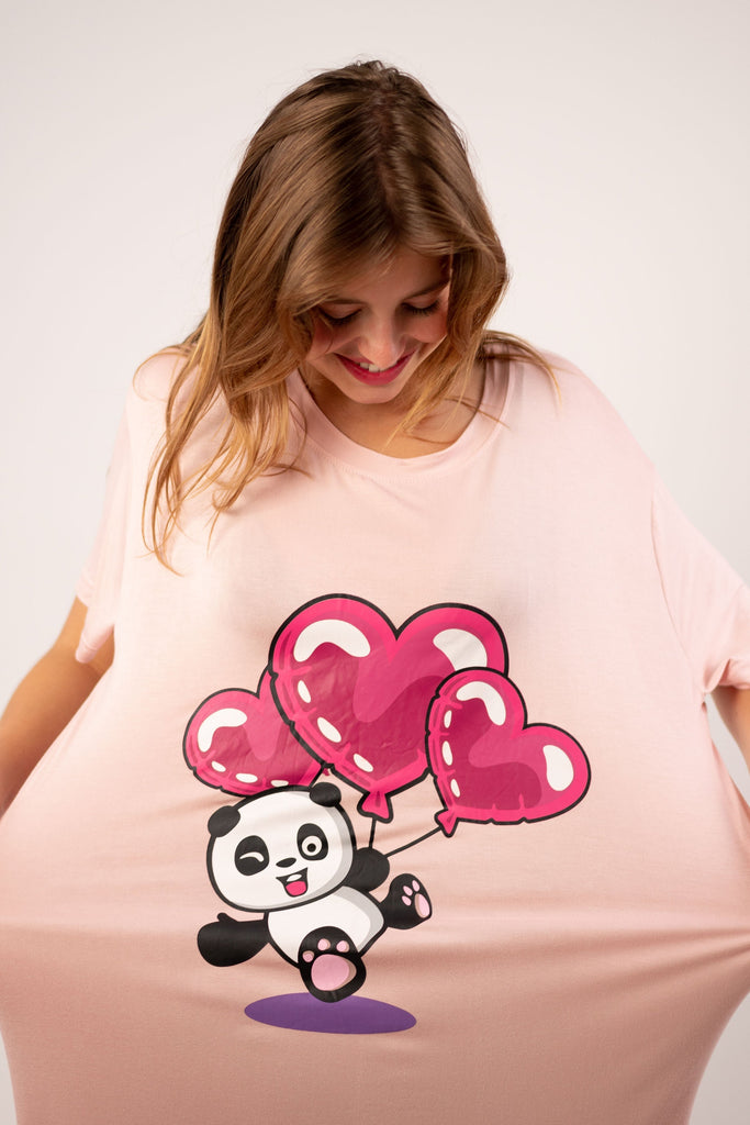SweetPJ - Panda Rosa