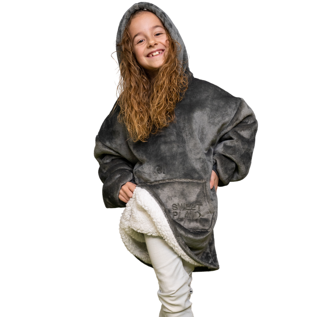 Batamanta SweetPlaid™ Niños - Gris