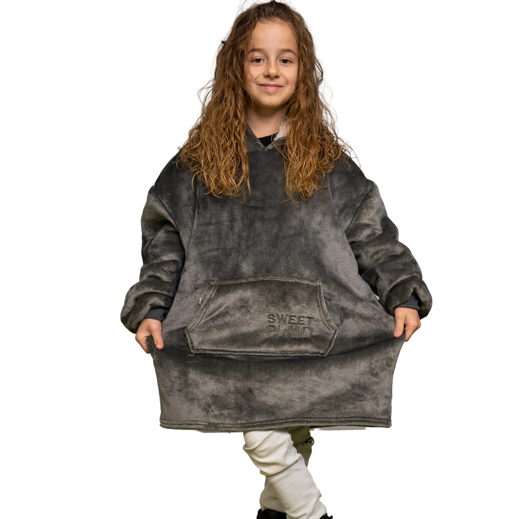 SweetPlaid™ Niños - Gris